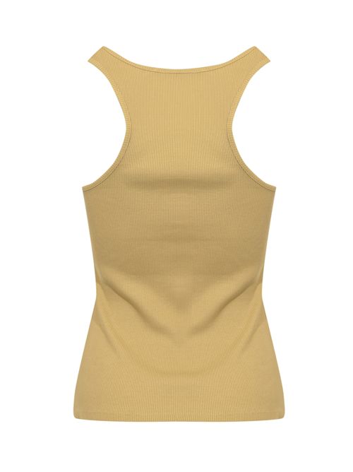 Top a costine in jersey di cotone Stone Beige Patrizia Pepe | 8M1617 J216B833